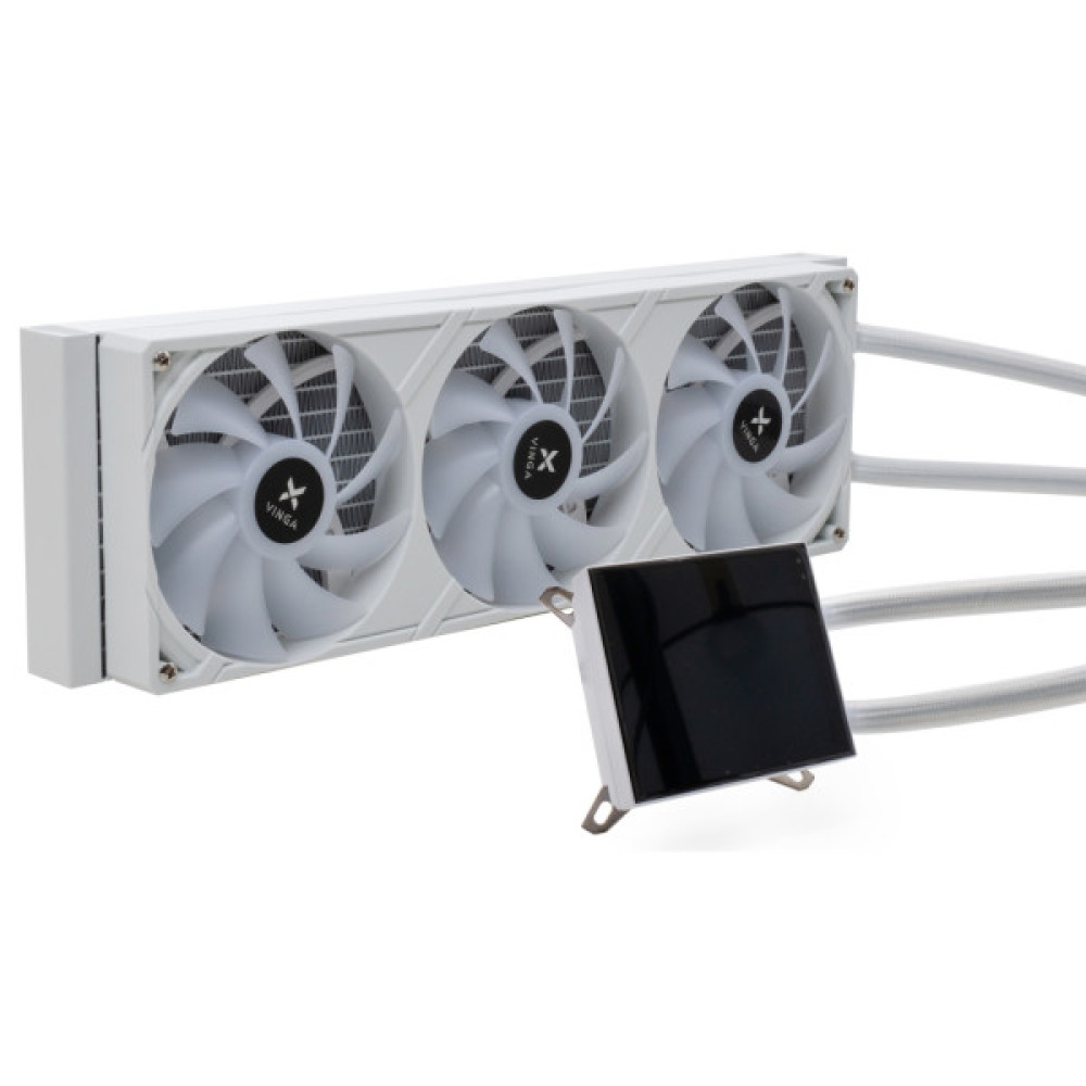 Система рідинного охолодження Vinga Storm White