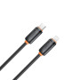 Дата кабель USB-C to Lightning 1.0m 27W black XO (XO-CB-300CL-BK)