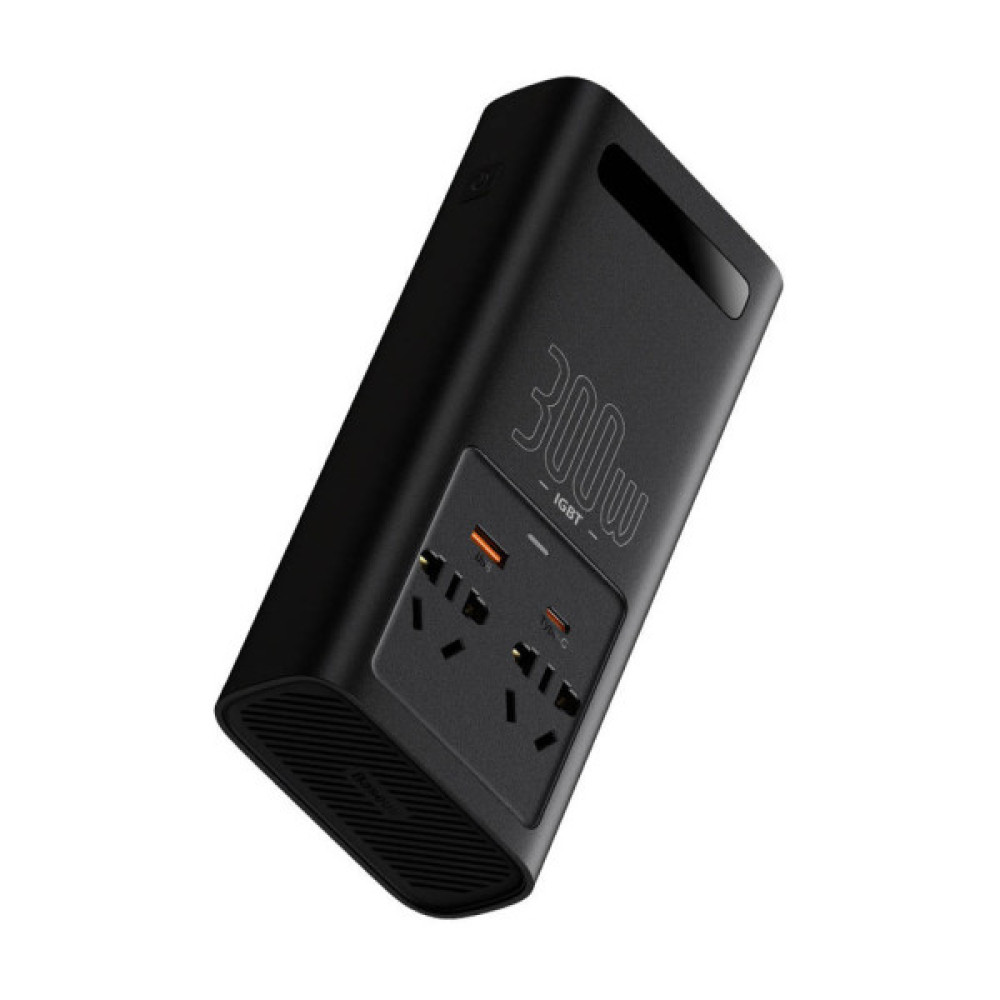 Автомобільний інвертор 12V/220V 300W IGBT Baseus In-car Inverter Baseus (CGNB010101)