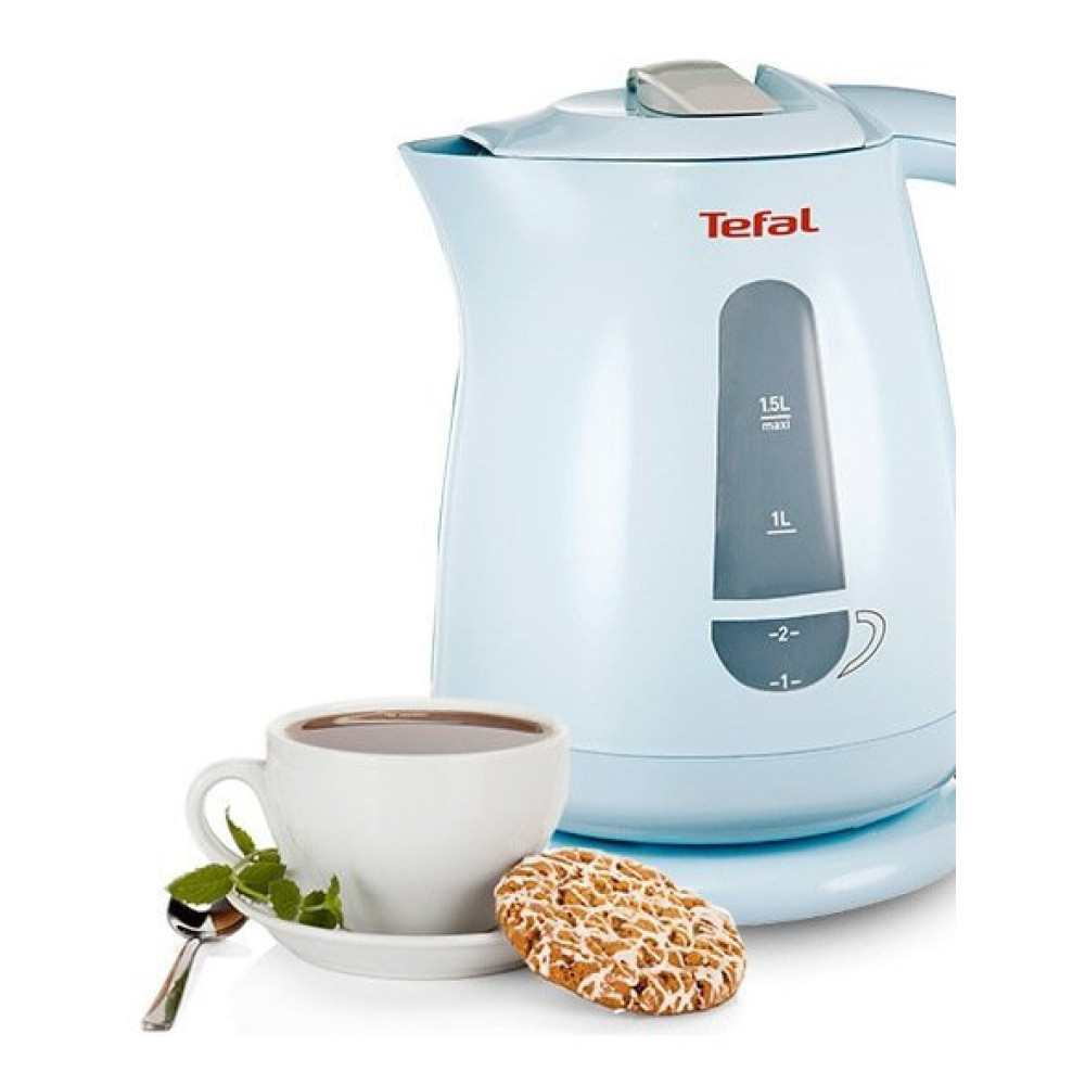 Електрочайник Tefal Express 1.5л, пластик, білий
