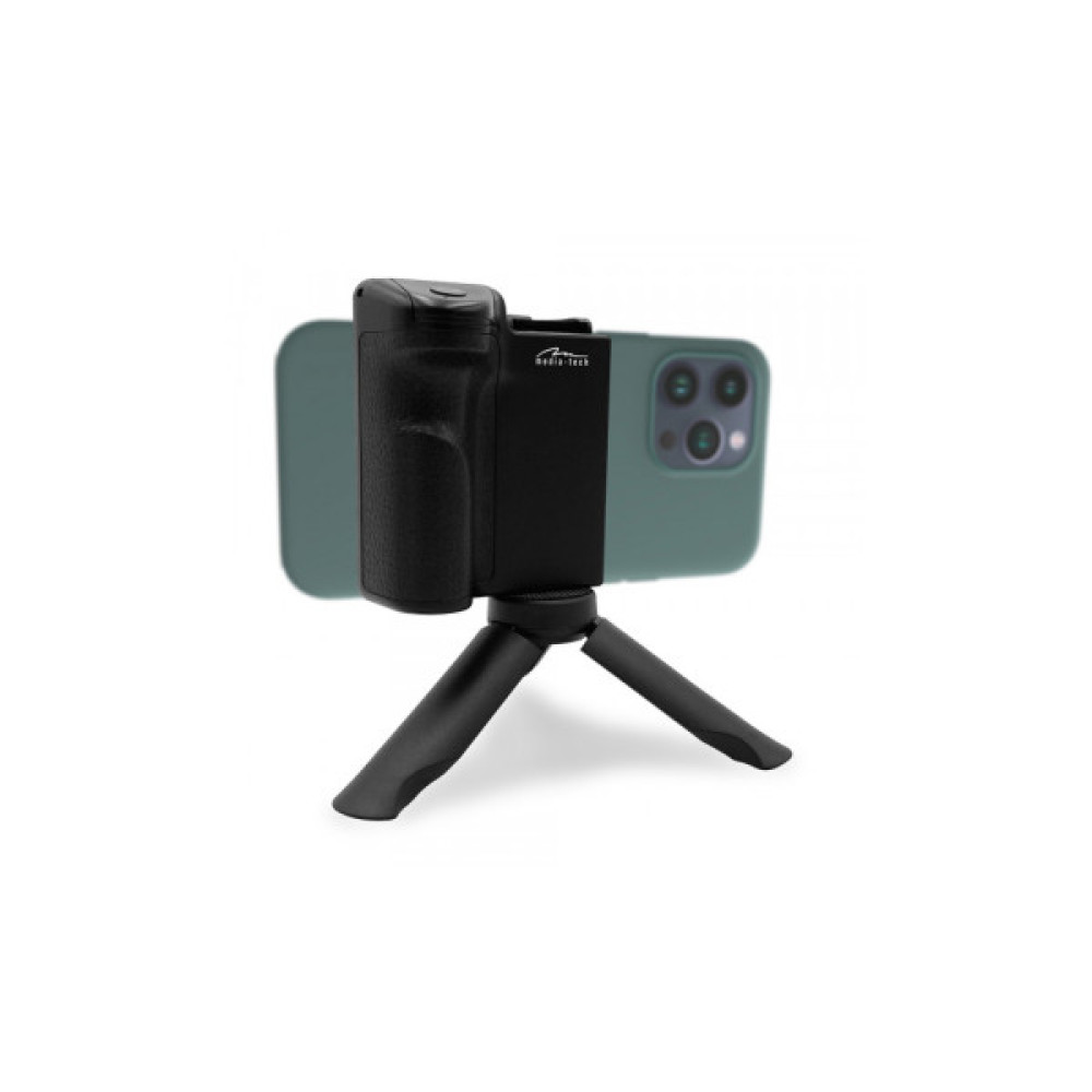 Штатив Media-Tech 3-in-1 Phone Tripod Stand with Bluetooth Remote Black (MT5543)