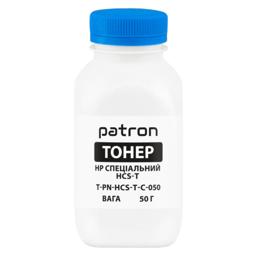 Тонер HP HCS-T, 50 г, cyan Patron (PN-HCS-T-C-050)