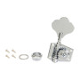 Кілки для гітари Graph Tech PRB-5411-C0 Bass Ratio 4 + 1 Open Back Chrome (235531)