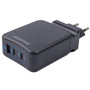 Зарядний пристрій Maxxter 1USB-A + 2USB-C (PD 65W+PD 18W + QC 3.0) (WC-PD65W-01) Зарядний пристрій Maxxter 1USB-A + 2USB-C (PD 65W+PD 18W + QC 3.0) (WC-PD65W-01)