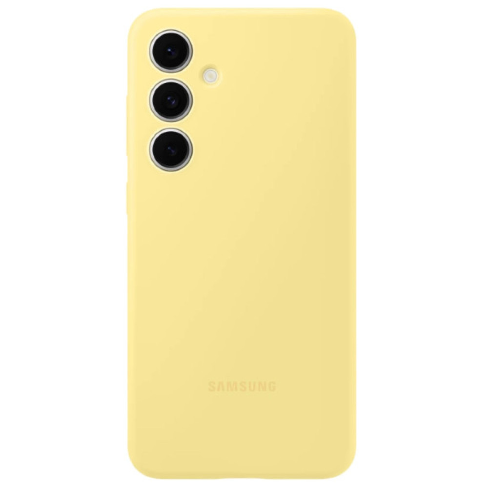 Чохол до мобільного телефона Samsung Silicone Case Samsung Galaxy S24 FE Yellow (EF-PS721CYEGWW)