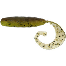 Силікон рибальський Reins Fat G-Tail Grub 2" B08 Green Pumpkin Chart Melon (16 шт/уп.) (1552.08.56)
