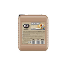 Моторна олива K2 SL/CF 15W-40 20 л (O25320E) Моторна олива K2 SL/CF 15W-40 20 л (O25320E)