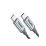 Дата кабель USB-C to USB-C 1.8m USB 2.0 100W Choetech (XCC-1002-GY) Дата кабель USB-C to USB-C 1.8m USB 2.0 100W Choetech (XCC-1002-GY)