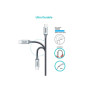 Дата кабель USB-C to USB-C 1.8m USB 2.0 100W Choetech (XCC-1002-GY) Дата кабель USB-C to USB-C 1.8m USB 2.0 100W Choetech (XCC-1002-GY)