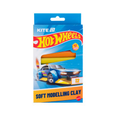 Пластилін Kite Hot Wheels восковий, 12 кольорів, 200 г (HW25-086-1)
