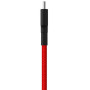 Дата кабель USB 2.0 AM to USB-C 1.0m Braide red Xiaomi (435419)