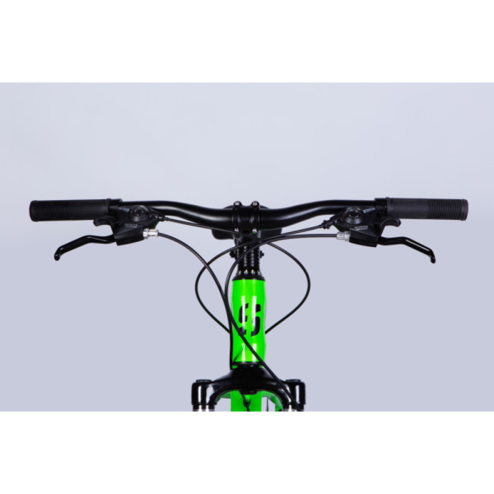 Велосипед Space 24" MERCURY DD FR рама-11" AL 2026 зелено-чорний (OPS-SP-24-063)
