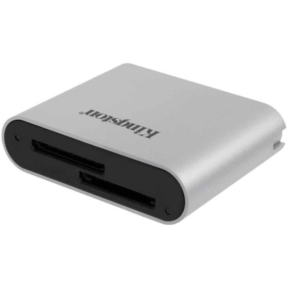Кардрідер Kingston USB 3.2 Type-C > 2xSD UHS-II Workflow Срібний