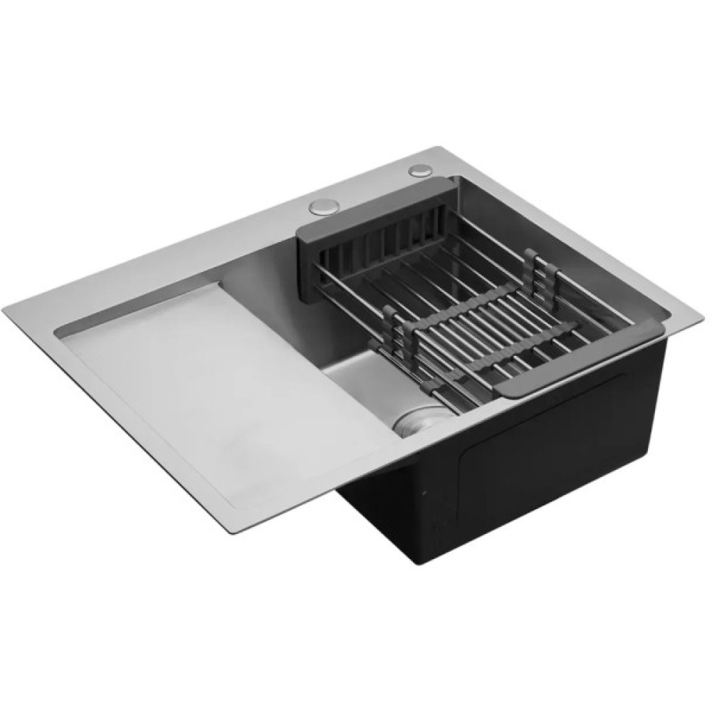 Мийка кухонна Kroner Geburstet-6350RHM (CV031321)