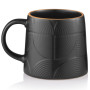 Чашка Ardesto Dafne, 420мл, кераміка, чорний (AR3067BK)