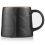 Чашка Ardesto Dafne, 420мл, кераміка, чорний (AR3067BK)