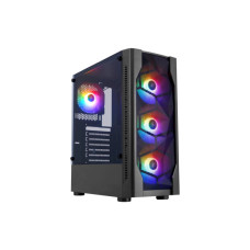 Корпус для ПК 1stPlayer D4-BK-4F1