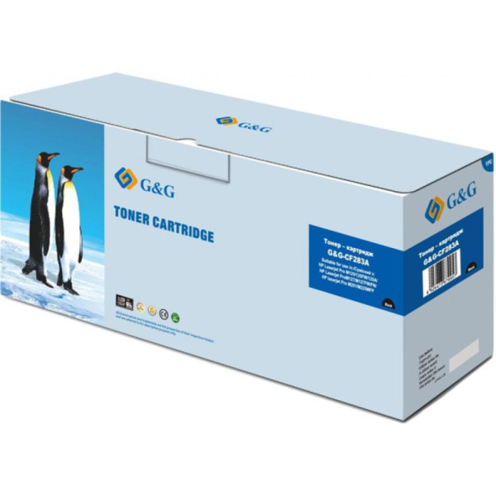 Картридж G&G HP LJ M201dw/M125a/ M127fn/M225dn series Black (G&G-CF283A)