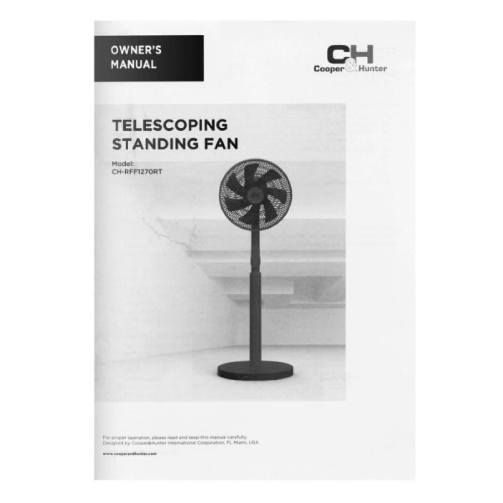 Вентилятор Cooper&Hunter CH-RFF1270RT