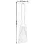 Лопатка кухонна KitchenAid Classic з прорізами 31,8 см чорний (KCG024OHOBE)
