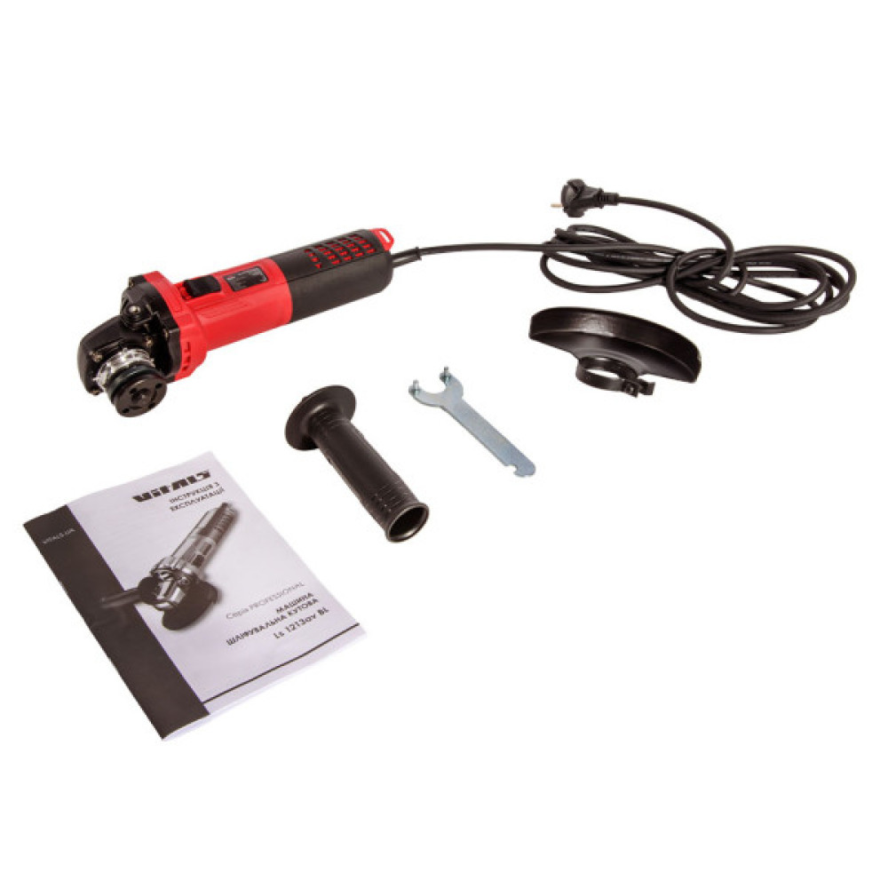 Шліфувальна машина Vitals Professional, Ls 1213av BL, 125мм, 1300W, 10500об/хв, 1.6кг (235982)