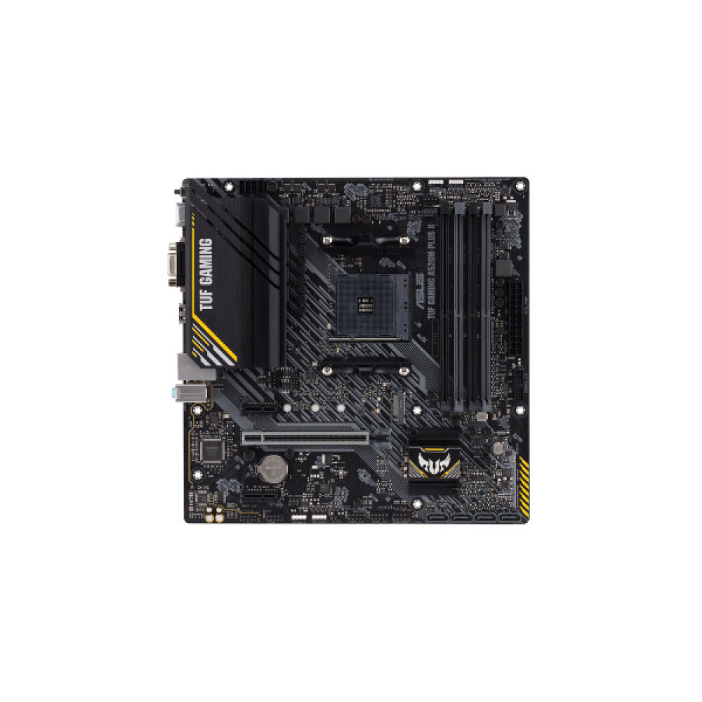 Материнcька плата ASUS TUF GAMING A520M-PLUS II sAM4 A520 4xDDR4 HDMI DVI D-Sub mATX