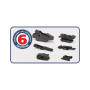 Щітка склоочисника PROSWISSCAR 525 мм GW-21 (000490) Щітка склоочисника PROSWISSCAR 525 мм GW-21 (000490)