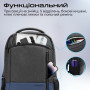 Рюкзак для ноутбука Promate 15.6" Satchel-BP Blue (satchel-bp.blue) Рюкзак для ноутбука Promate 15.6" Satchel-BP Blue (satchel-bp.blue)