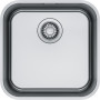 Мийка кухонна Franke Smart, нерж.сталь, квадрат, без крила, 399х399мм, чаша - 1, монтаж під стільницю, SRX 110-40, нерж поліров.