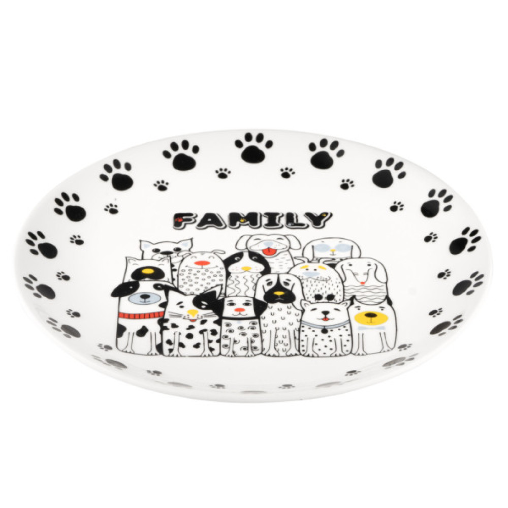 Комплект посуду Ardesto Family, 3 предмети, порцеляна (AR3457DS)