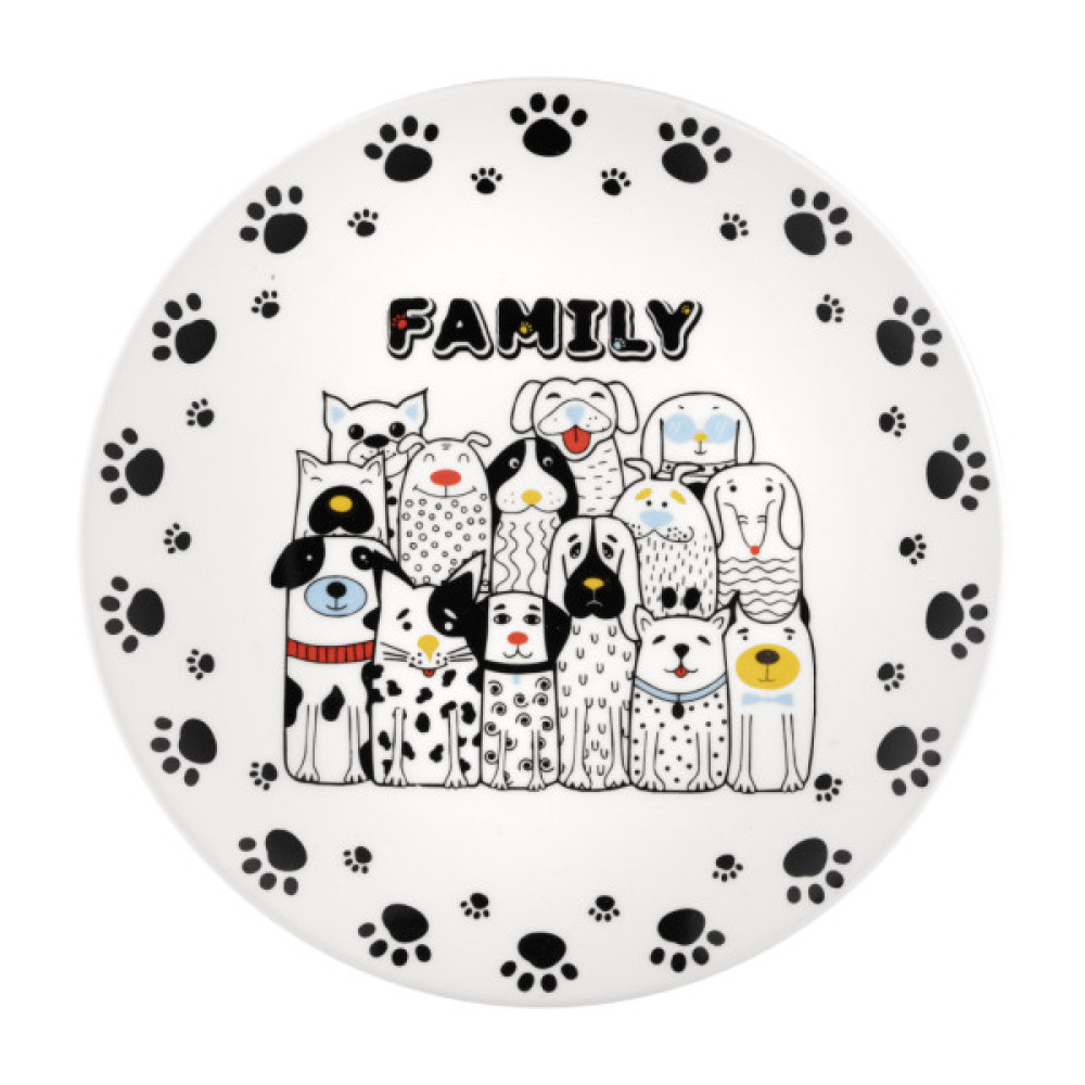 Комплект посуду Ardesto Family, 3 предмети, порцеляна (AR3457DS)