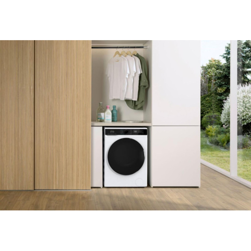 Прально-сушильна машина Gorenje фронтальна, 9(6)кг, 1400, A+, 55см, дисплей, інвертор, Wi-Fi, білий