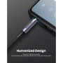 Кабель мультимедійний 3.5mm M to 3.5mm M 1.5m (4pin) AV183 gray Ugreen (20497)