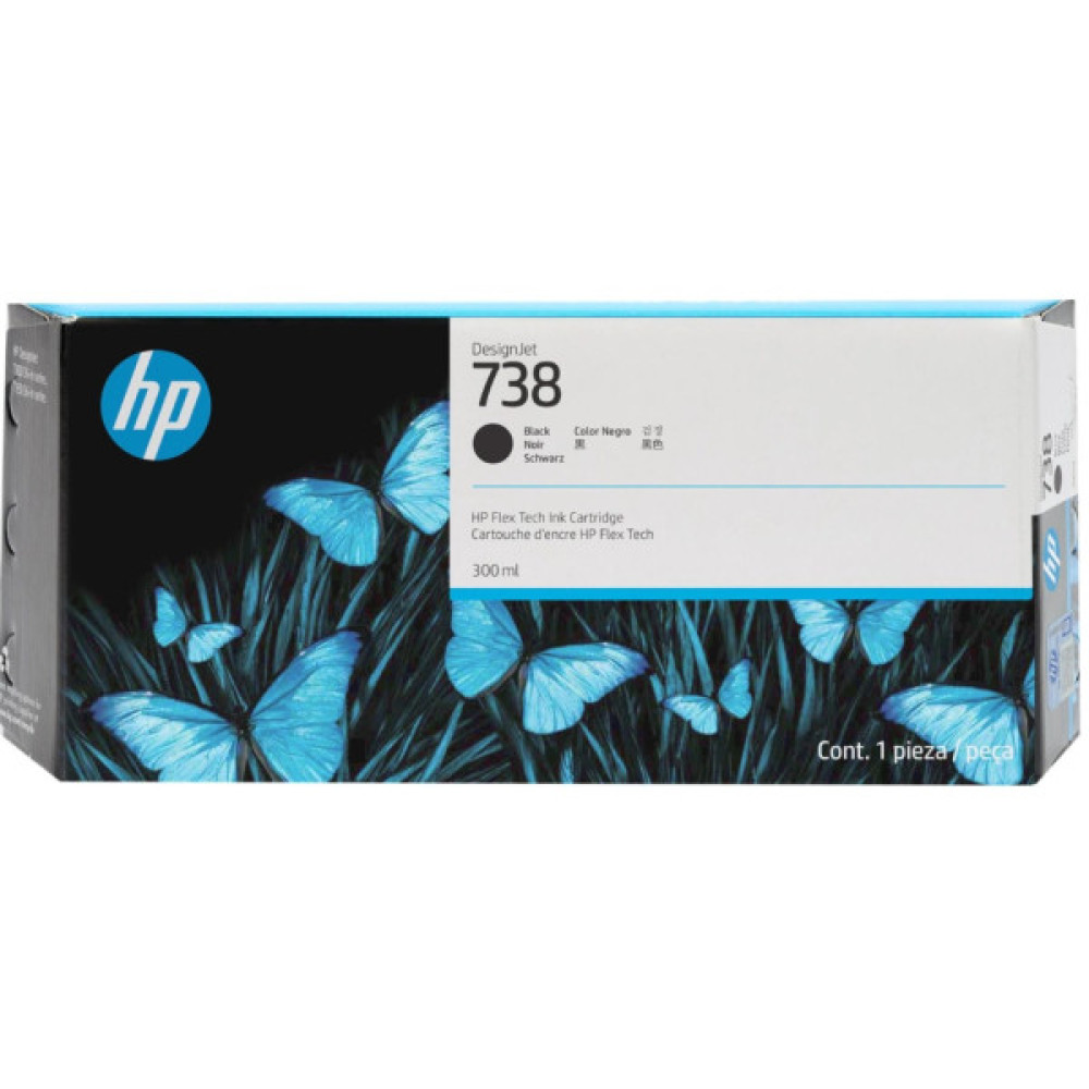 Картридж HP DJ No.738XL 300-ml Black (498N8A)