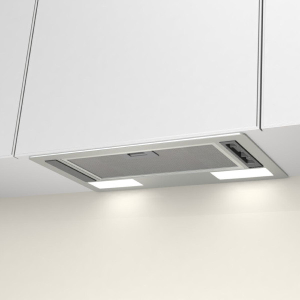 Витяжка Gorenje вбудовувана, 54см, 370м.куб/год, сірий