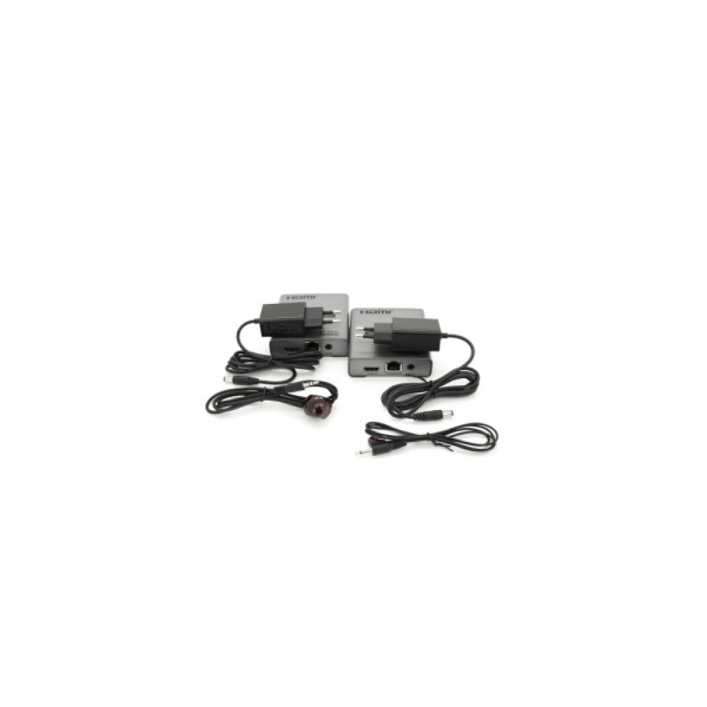 Адаптер HDMI extender 120m CAT5E/6 4K 60Hz Voltronic (YT-SCPE HDM-120m4K60HZ)
