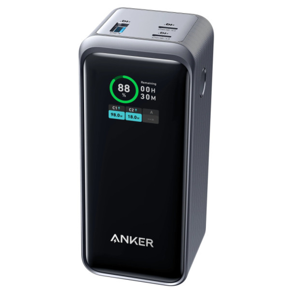 Батарея універсальна Anker Prime 20000mAh, 200W, PD, black (A1336011)