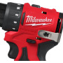 Шурупокрут-дриль акумуляторний Milwaukee M12 BLDDRC-202C 12В 2х2А·год 40Нм 0-550-1700об/хв ЗП C12C кейс 1.2кг