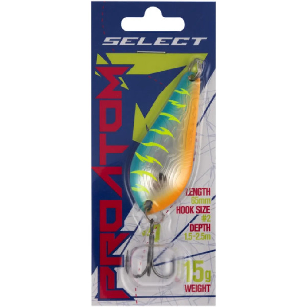 Блешня Select ProAtom 15.0g 65mm 15 (1870.77.50)