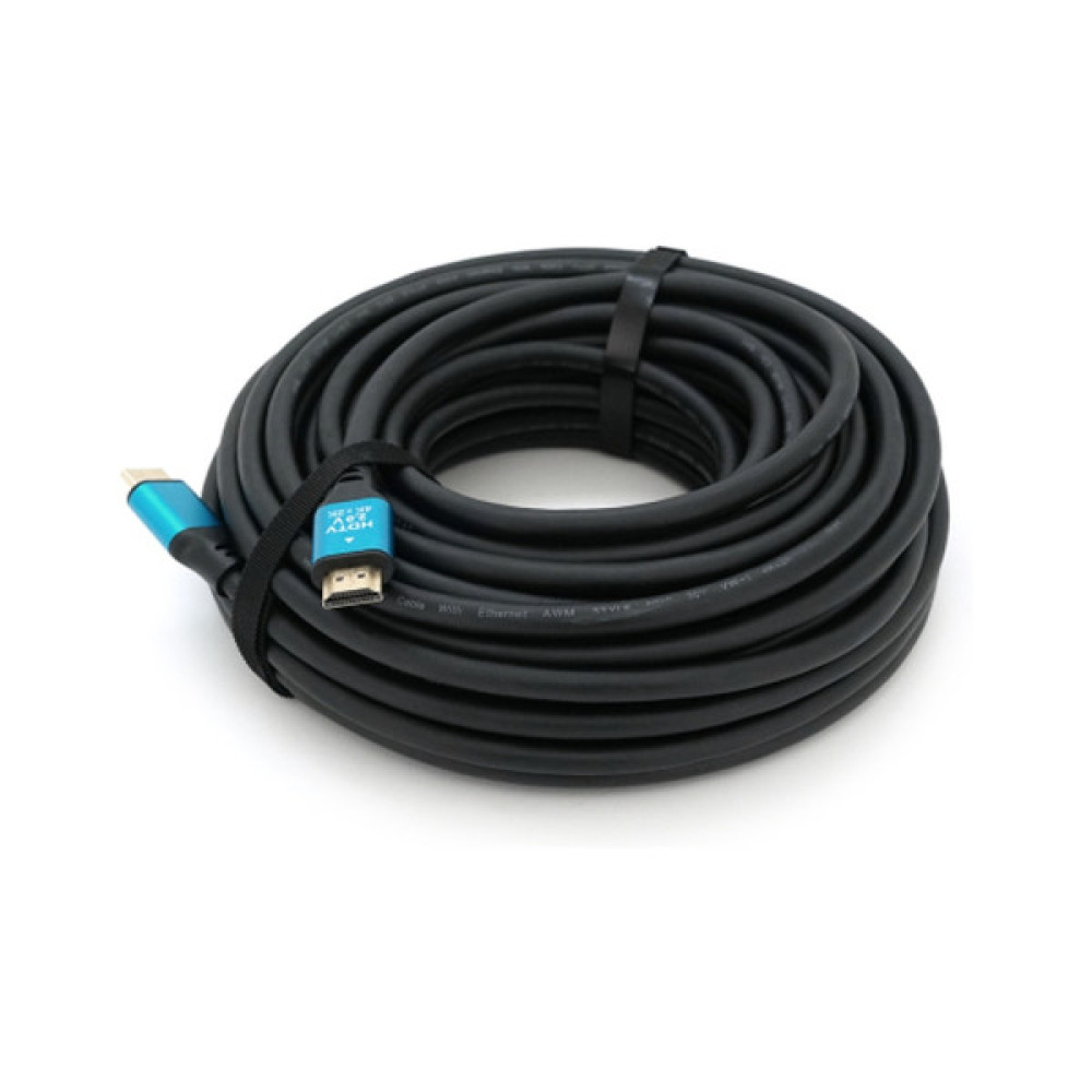 Кабель мультимедійний HDMI M to HDMI M 20.0m V2.0 4Kx2K black Merlion (YT-HDMI(M)/(M)4KV2.0-20m/19122)