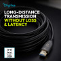 Кабель мультимедійний HDMI M to HDMI M 40.0m V2.1 8K60Hz AOC 48Gbps black Digitus (AK-330126-400-S)