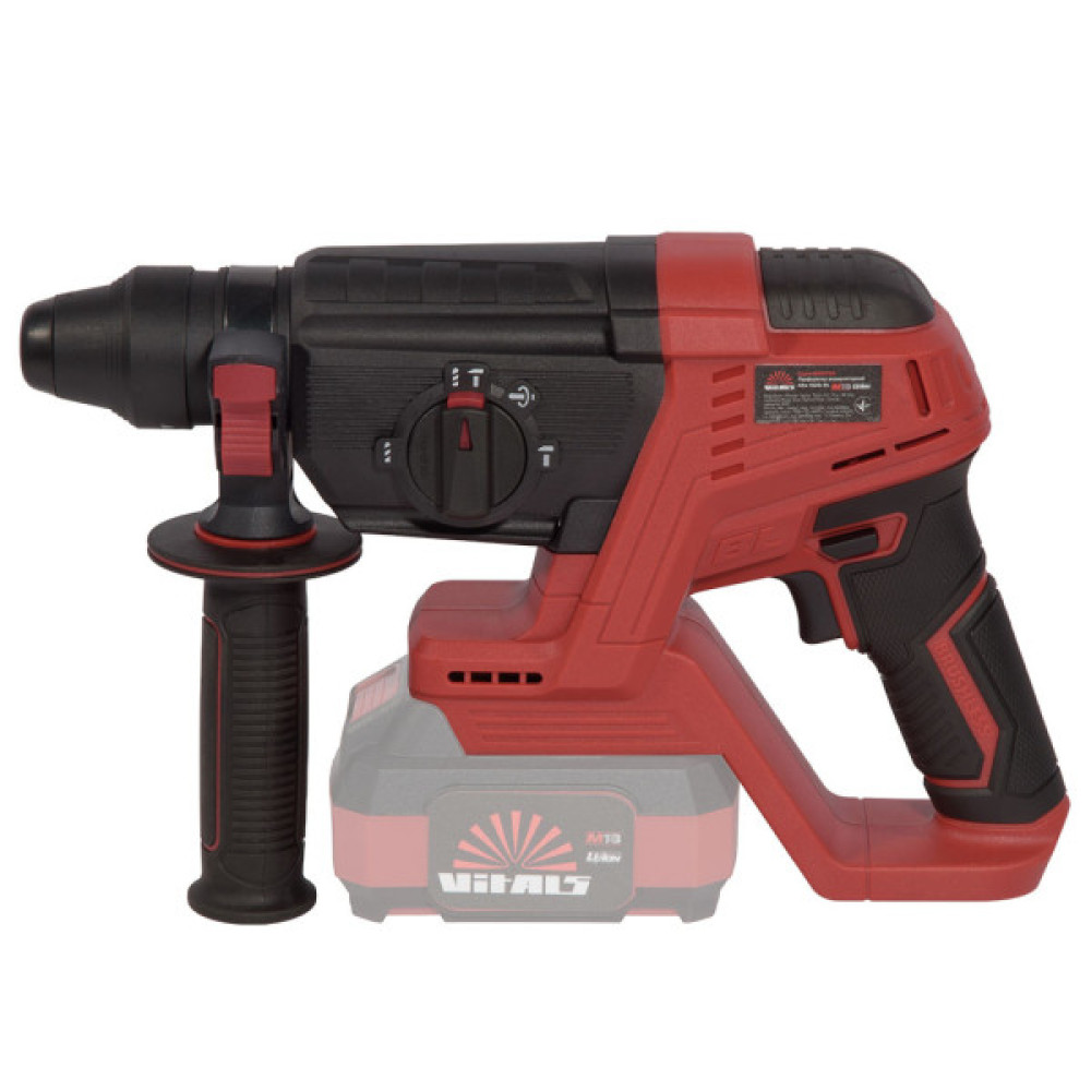 Перфоратор Vitals Master, ARa 1826c BL, 18V, 2.6J, 0-3000уд/хв, 0-950об/хв, IP21 (без АКБ та ЗП) (243623)