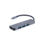 Концентратор Cablexpert USB-C 2-in-1 (A-CM-COMBO2-01) Концентратор Cablexpert USB-C 2-in-1 (A-CM-COMBO2-01)
