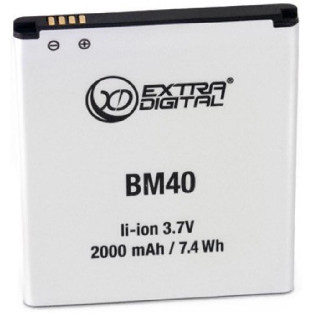 Акумуляторна батарея Extradigital Xiaomi Redmi 1s Dual SIM (BM40) 2000 mAh (BMX6439)