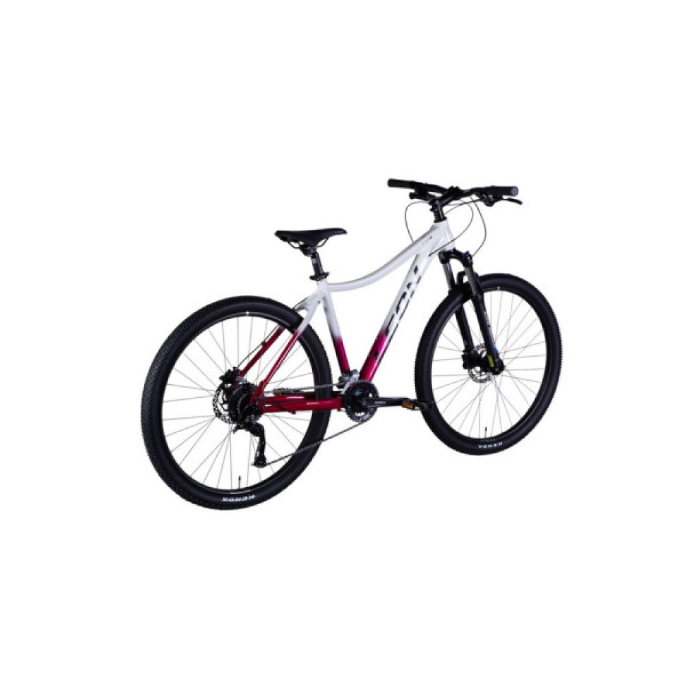 Велосипед Leon 27,5" XC LADY 80 HDD рама-18" AL 2025 білий з малиновим (OPS-LN-27,5-007)
