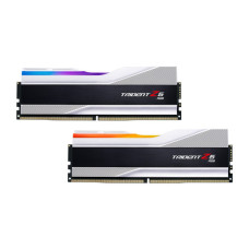 Модуль пам'яті для комп'ютера DDR5 32GB (2x16GB) 7200 MHz Trident Z5 RGB Silver G.Skill (F5-7200J3445G16GX2-TZ5RS)