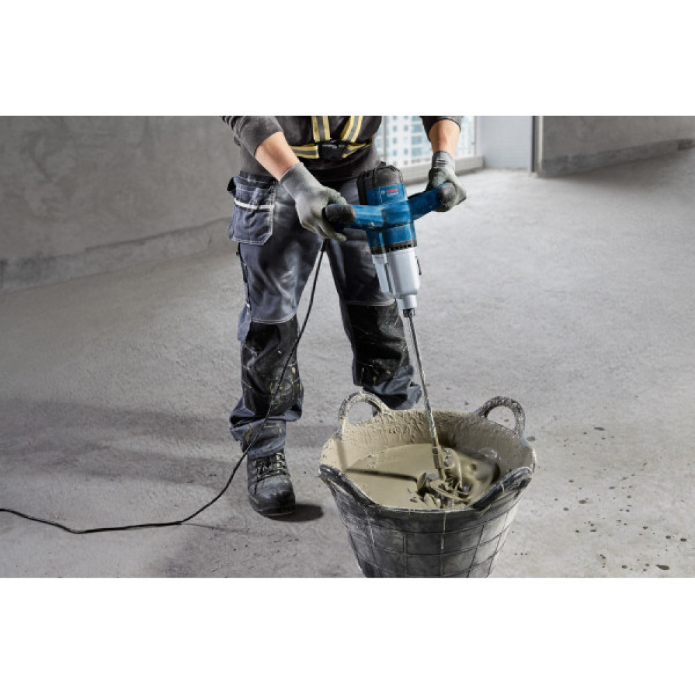 Міксер будівельний Bosch Professional GRW 140 1400Вт 480-750об/хв М14 4.2кг