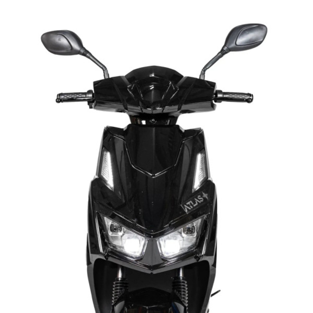 Електроскутер Atlas Tiger Box 2000W Plus Black (3121)