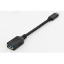 Адаптер DIGITUS USB-C > USB-AF, OTG