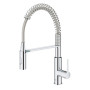 Змішувач для кухні Grohe Via Cosmo, довж.виливу - 236мм, поворотний/гнучкий, 1важіль, хром